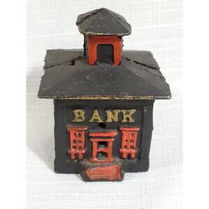 Vintage Bank by J & E Stevens, Cromwell, Connecticut, Circa 1870 to 1875